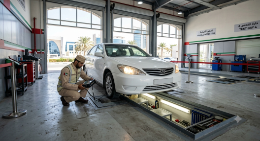 Vehicle inspection center murror abu dhabi