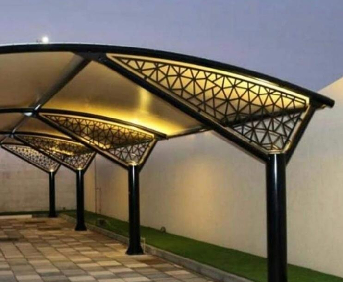 مظلات سيارات مودرن