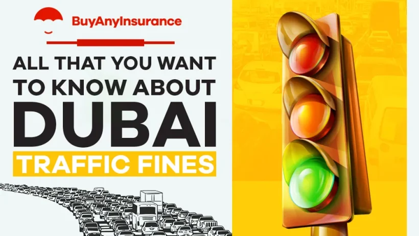 Which are the most popular traffic fines in Dubai