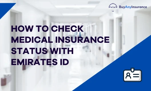 how can i check my medical insurance status in UAE with only my Emirates ID